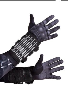 Amscan the Batman adult costume gloves. NWT (acc1)